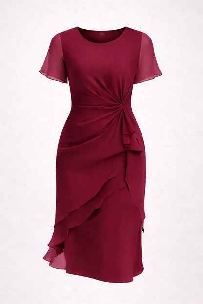 Aurielle Chiffon Elegant Dress