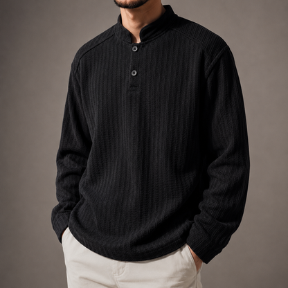 Striped Henley T-Shirt