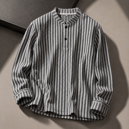 Striped Henley T-Shirt