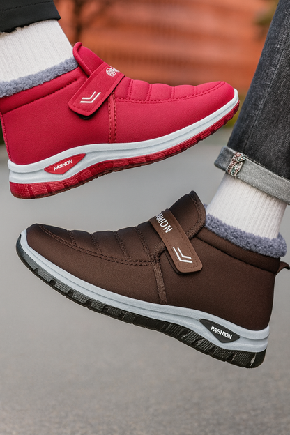 Plush-Lined Winter Ankle Boots