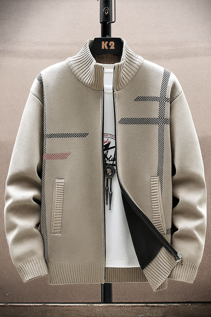Plush Knitted Cardigan