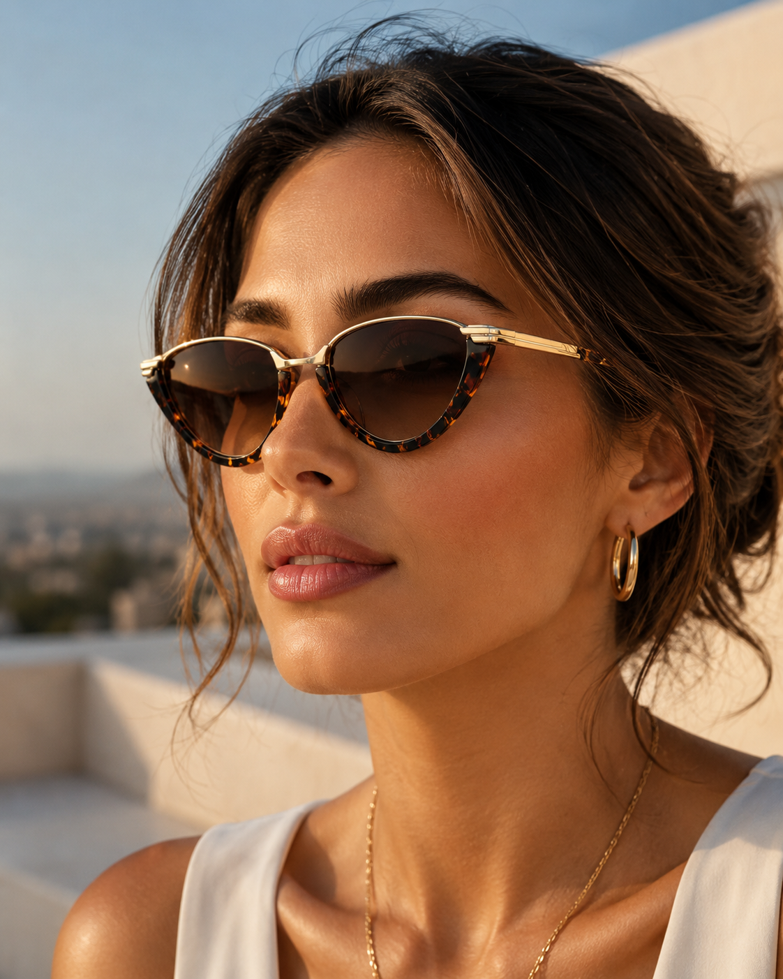 Small Cat Eye Sunglasses