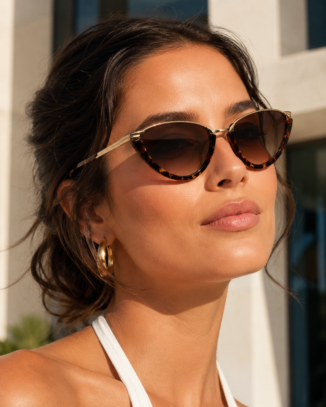 Small Cat Eye Sunglasses