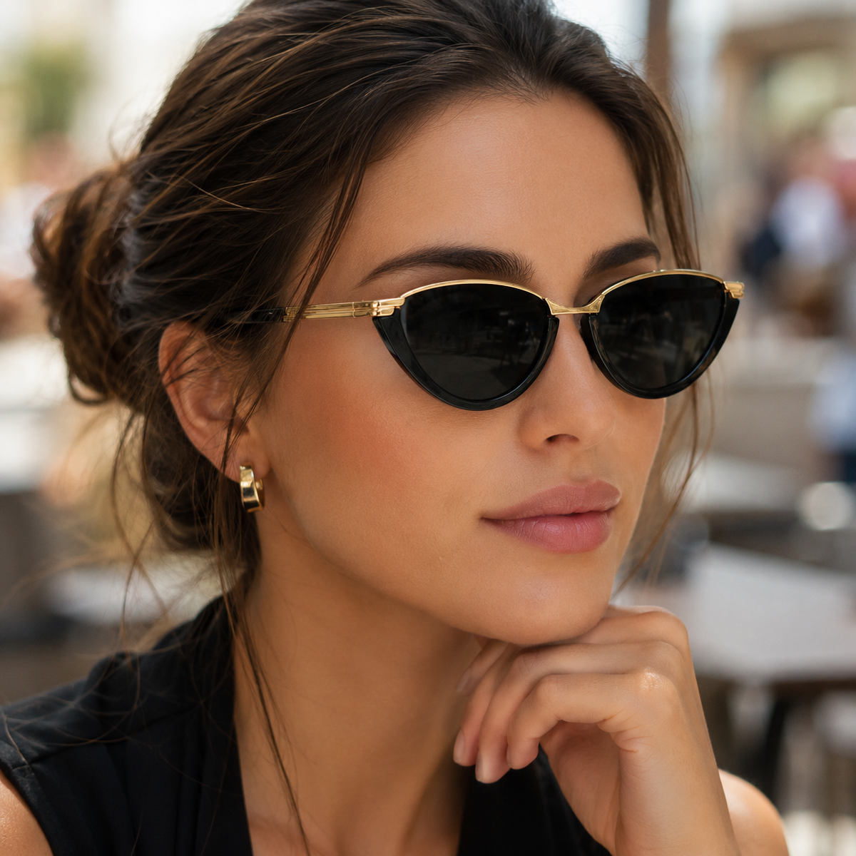 Small Cat Eye Sunglasses