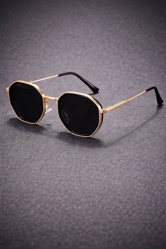 Retro Round Metal Sunglasses