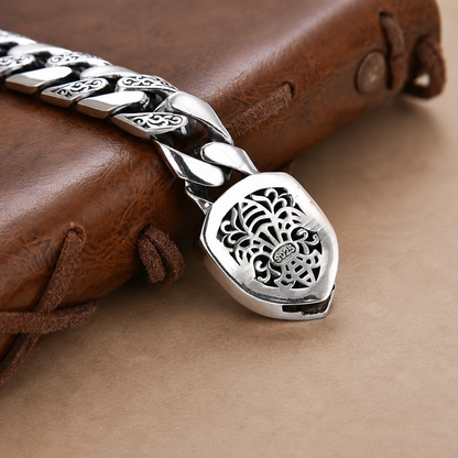 Vintage Tibetan Silver Bracelet