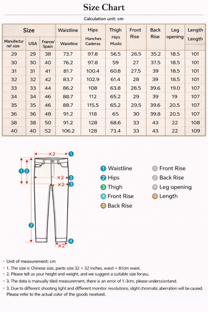 Stretch Denim Jeans