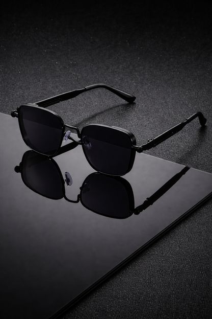 Steampunk Square Sunglasses