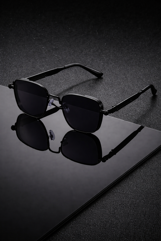 Steampunk Square Sunglasses