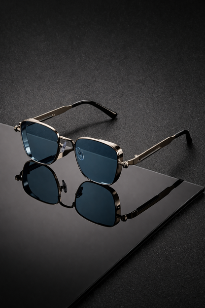 Steampunk Square Sunglasses