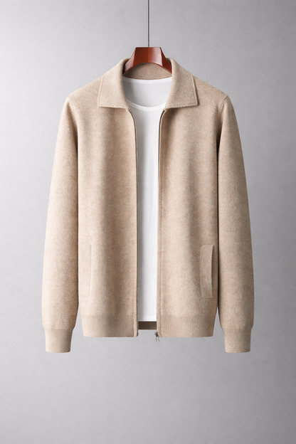 Zip Cardigan Sweater