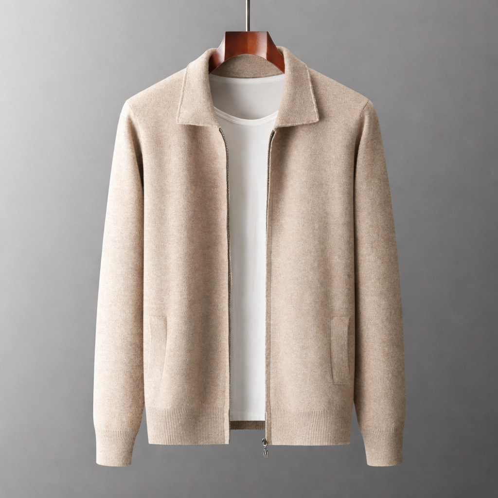 Zip Cardigan Sweater
