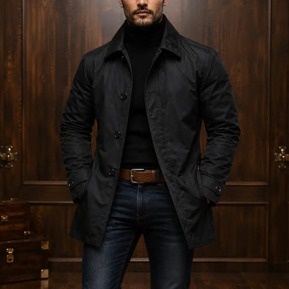 Retro Waterproof Trench Coat