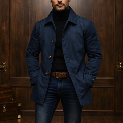 Retro Waterproof Trench Coat
