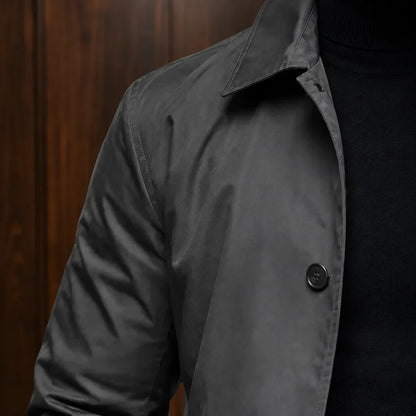 Retro Waterproof Trench Coat