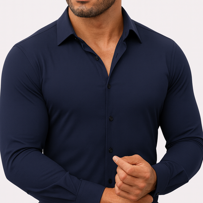 Wrinkle-Free Silky Shirt