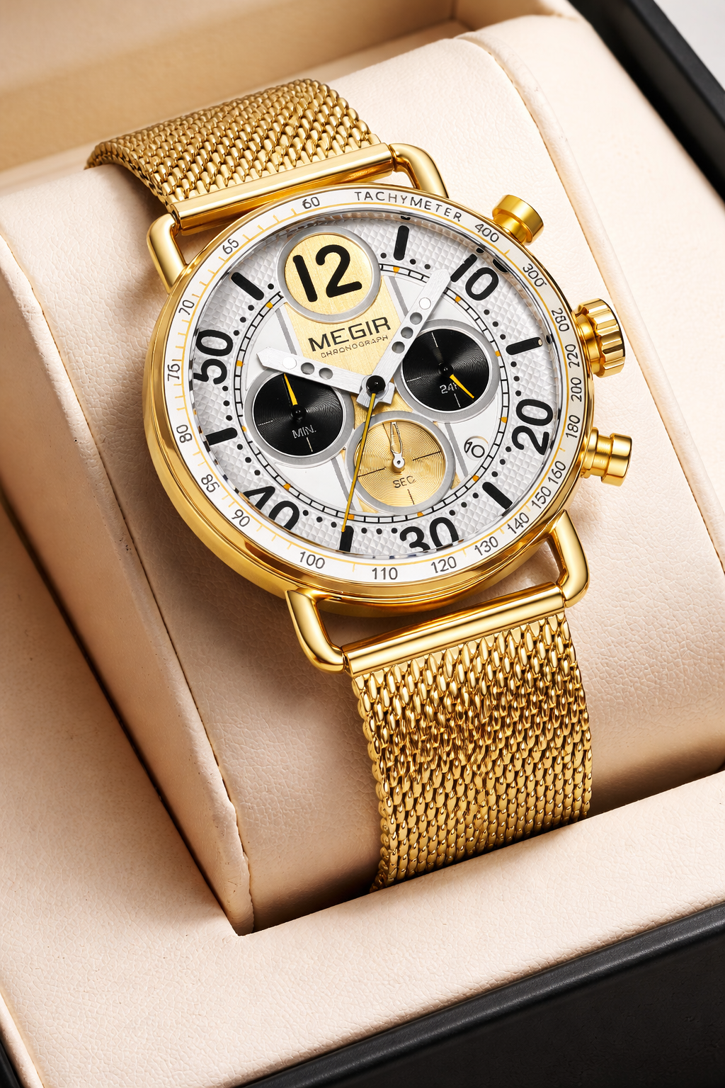 Chronograph Stainless Wristwatch