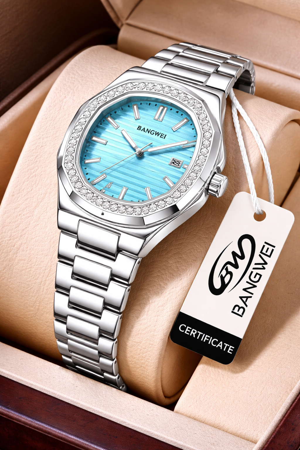 Luminous Luxury Quartz Watch