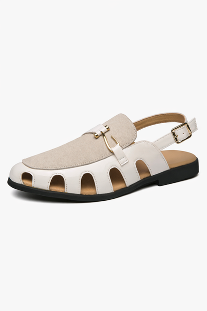 Casual Buckle Low Heel Shoes