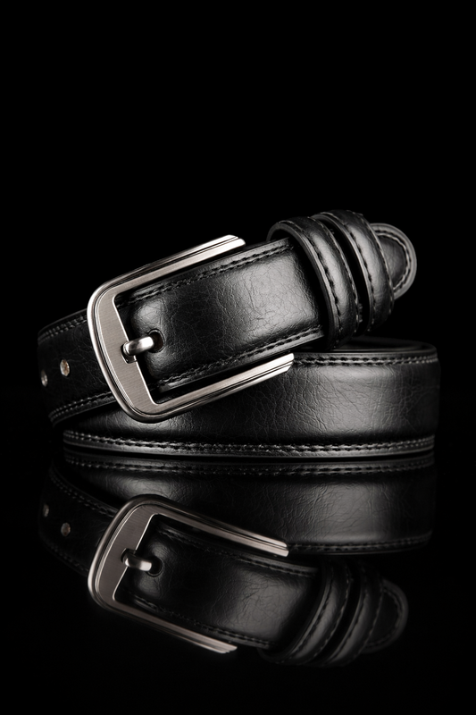 Cowskin Leather Men's Belt