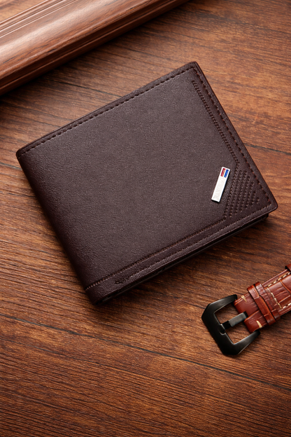 Foldable Soft Leather Wallet