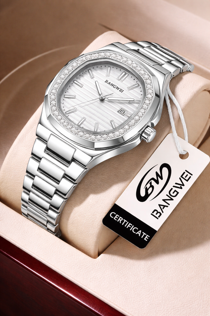 Luminous Luxury Quartz Watch