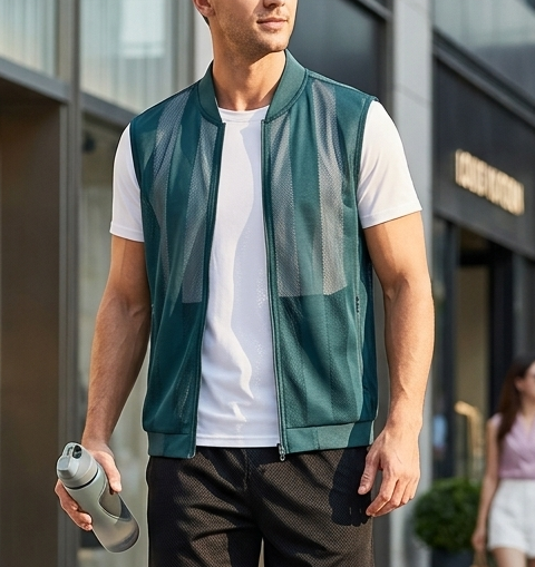 Mesh Hollow Outdoor Waistcoat