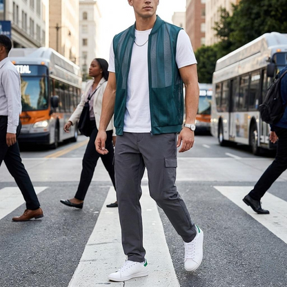 Mesh Hollow Outdoor Waistcoat