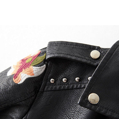 Retro Floral Embroidered Jacket