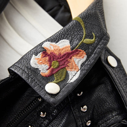 Retro Floral Embroidered Jacket
