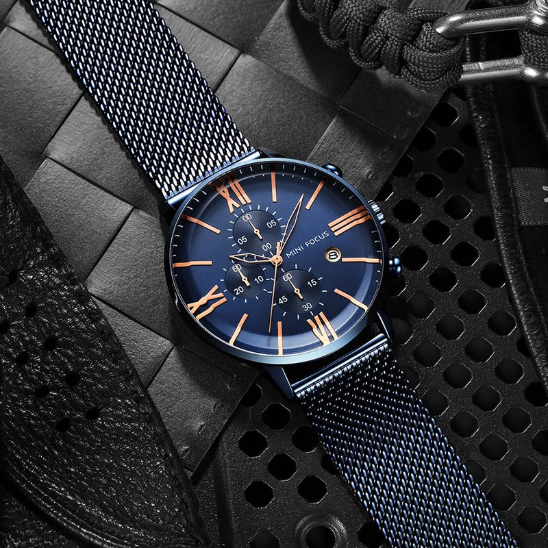 Steel Mesh Belt Watch
