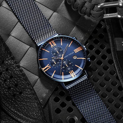 Steel Mesh Belt Watch