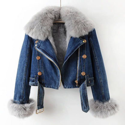 Women's Short Denim Jacket
