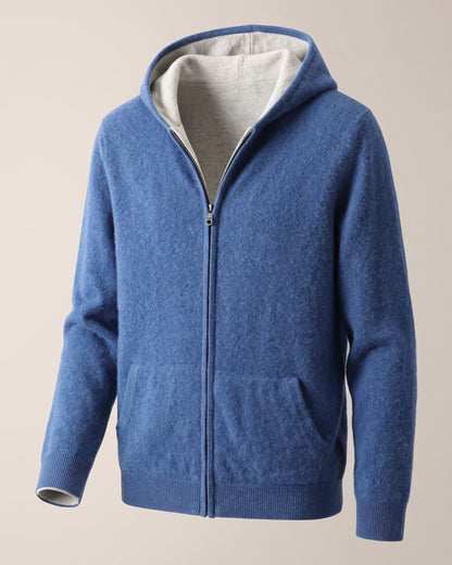 Cashmere Hooded Cardigan