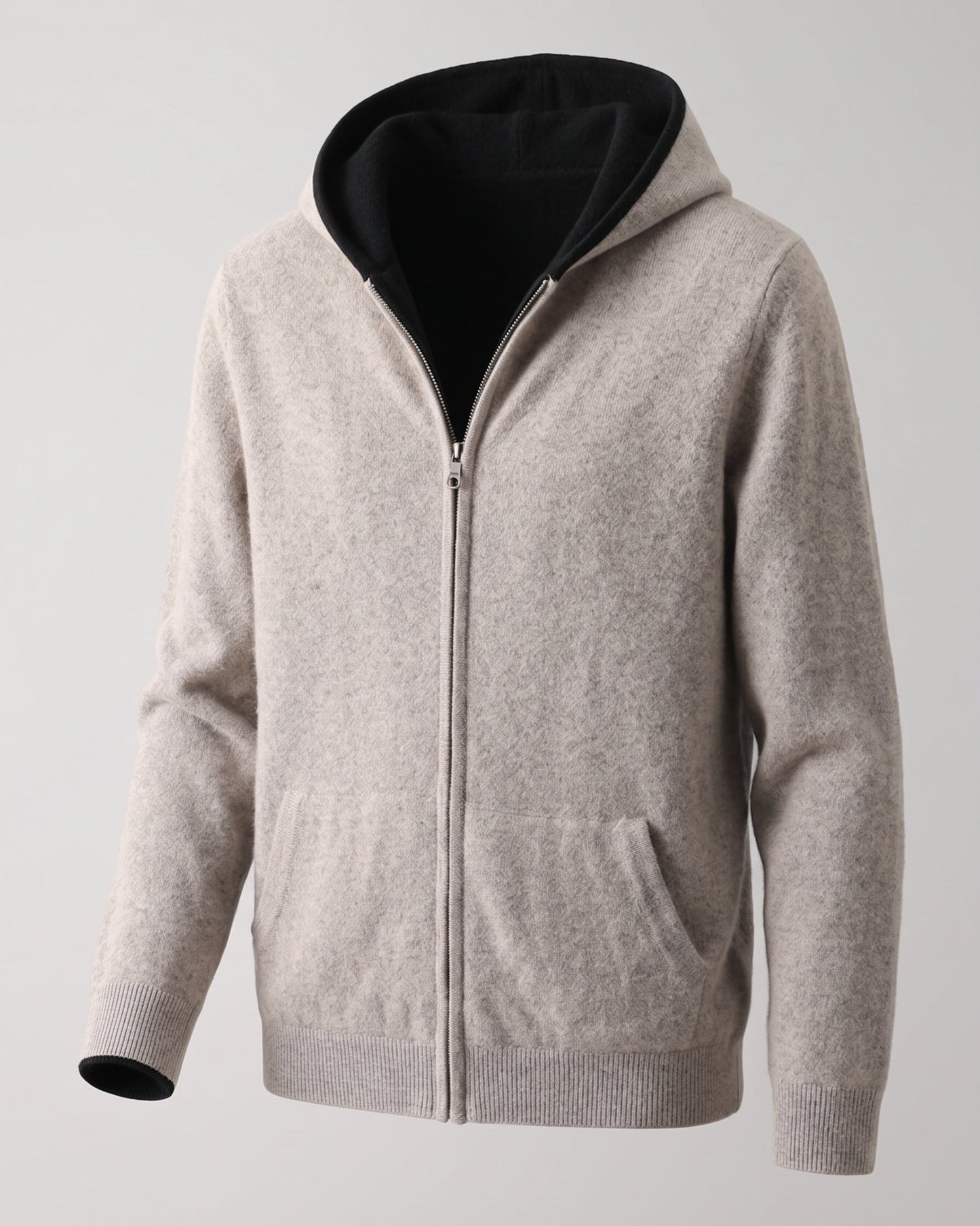 Cashmere Hooded Cardigan