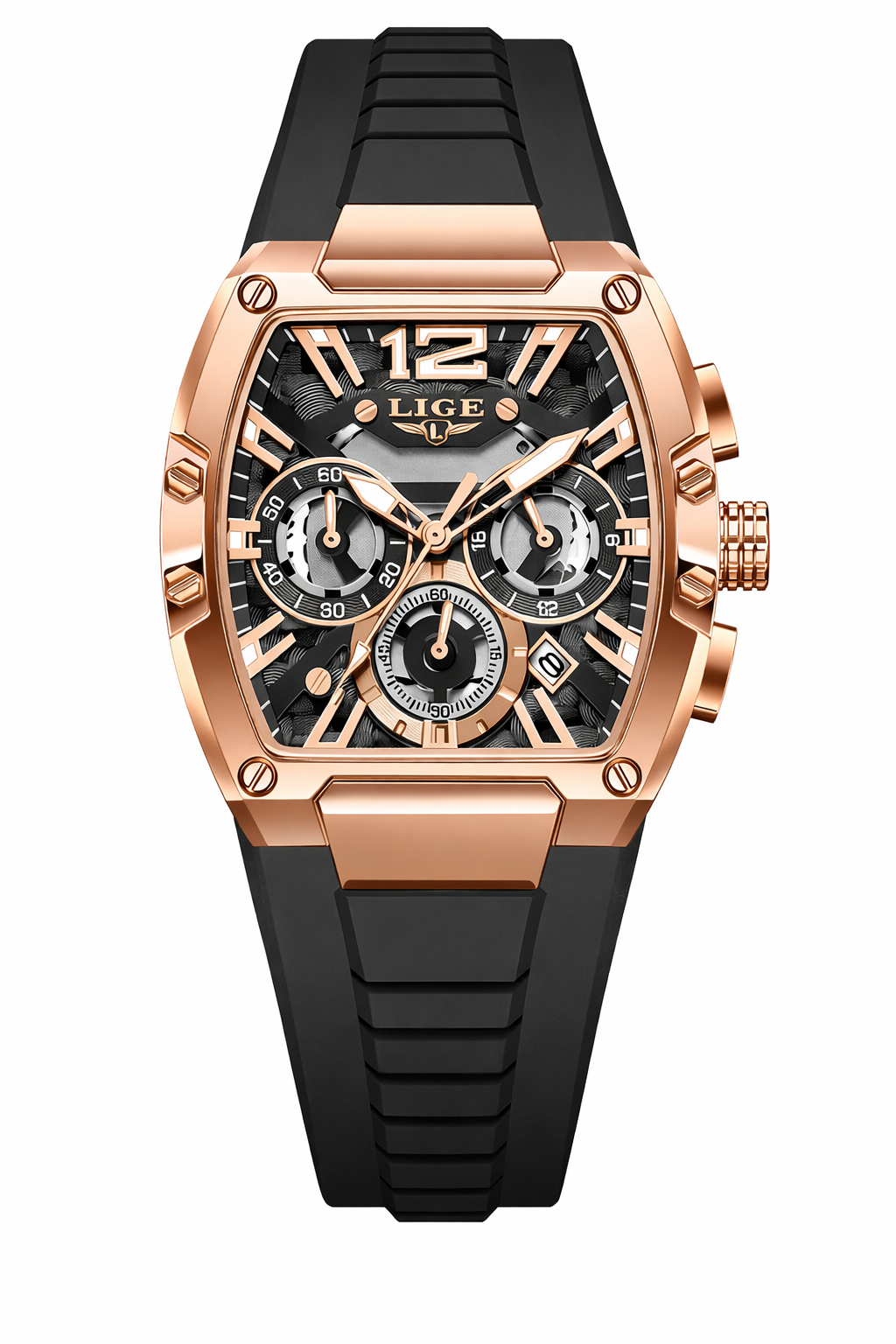 Military Chronograph Strap Watch