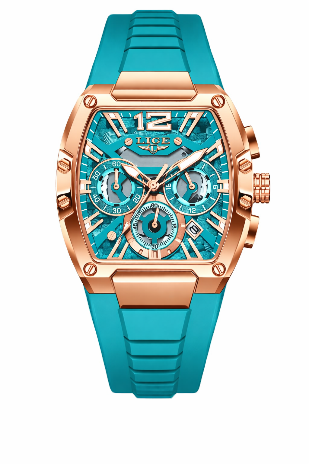 Military Chronograph Strap Watch