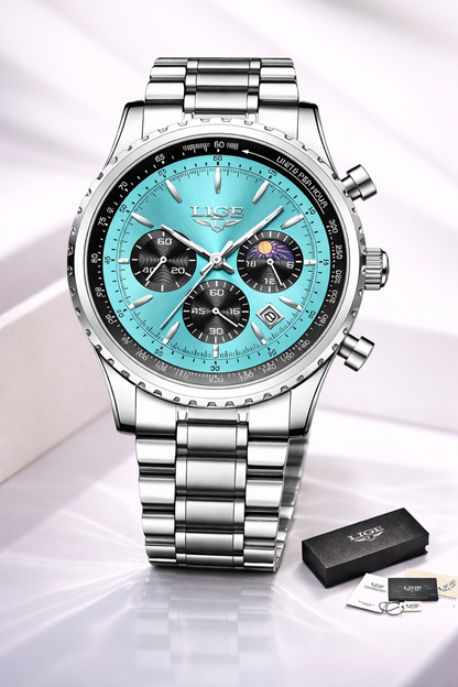 Luxury Chronograph Quartz Watch