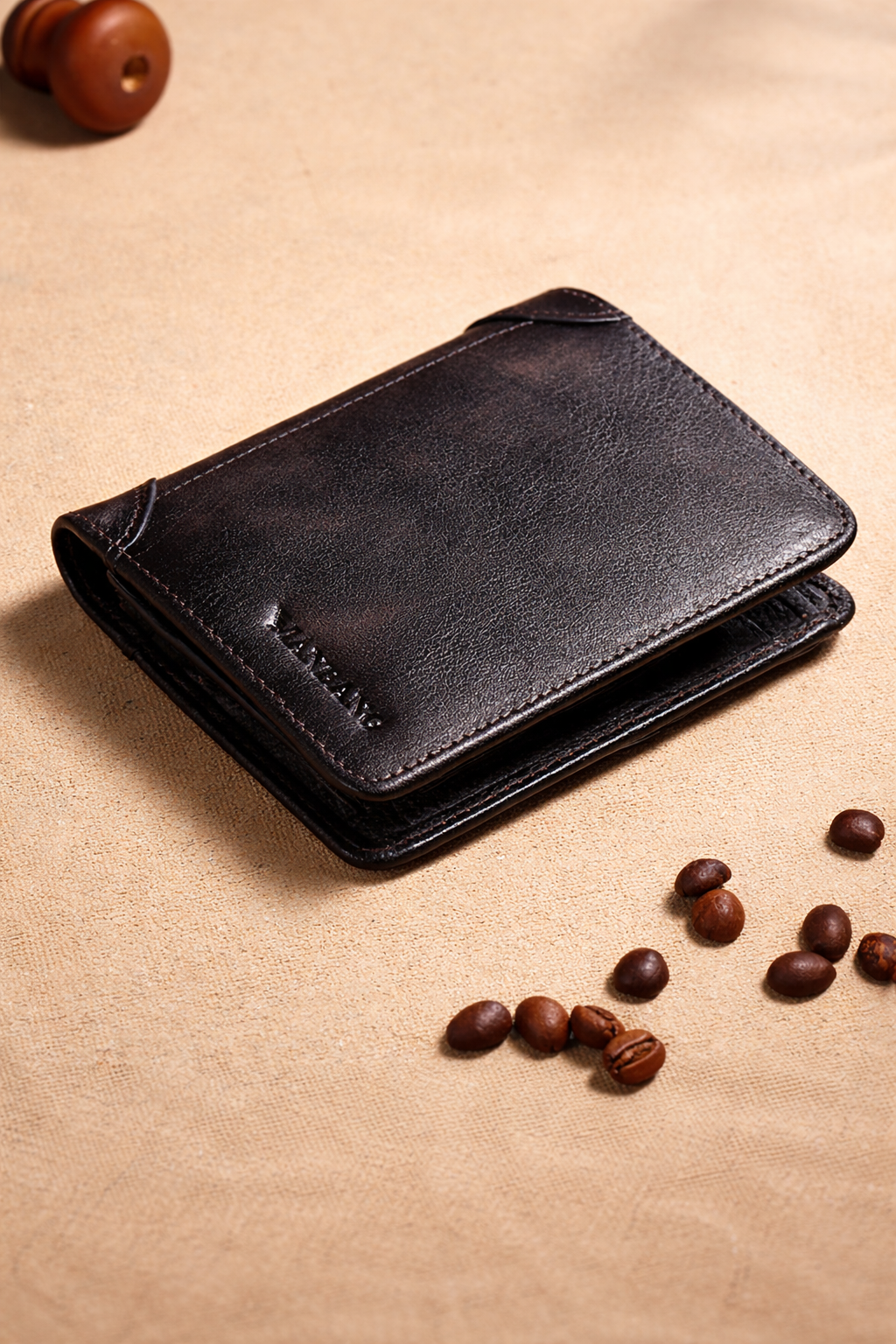 Leather Trifold Wallet