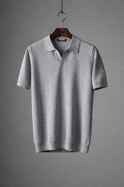 Knit Casual Polo Shirt