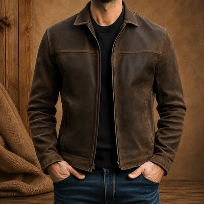 Vintage Brown Flight Jacket