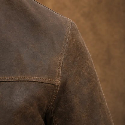 Vintage Brown Flight Jacket