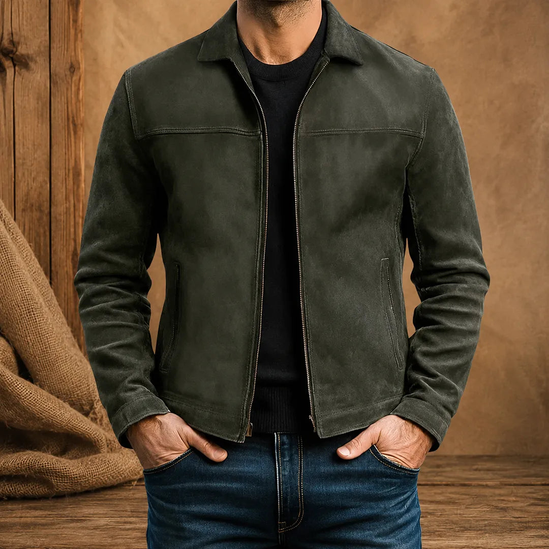 Vintage Brown Flight Jacket