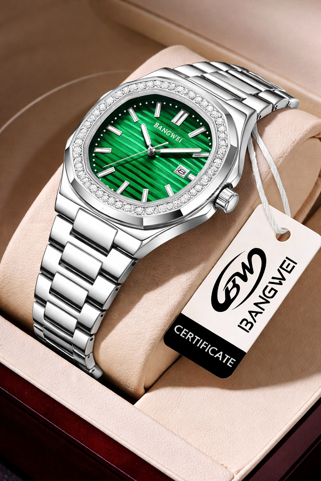Luminous Luxury Quartz Watch