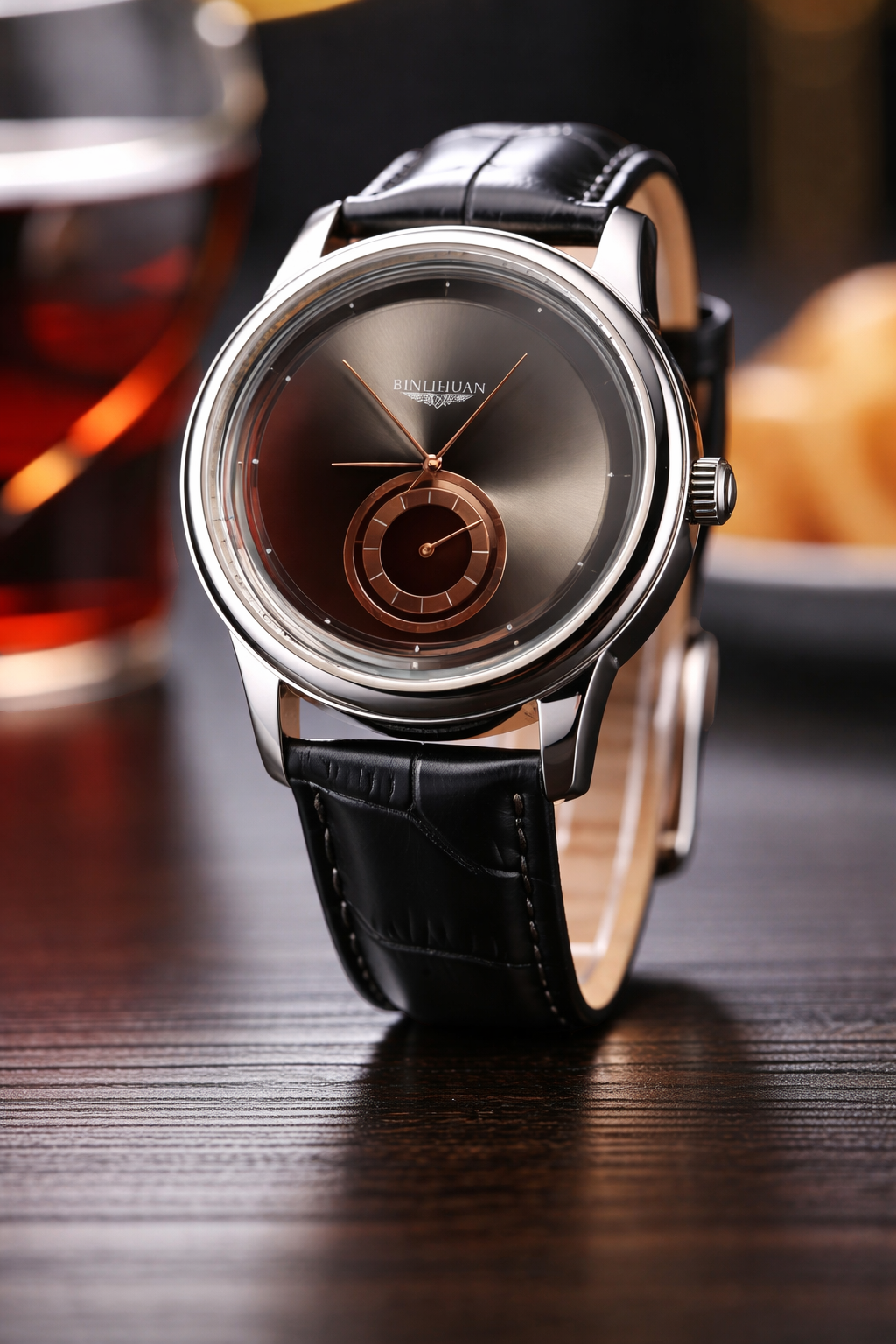 Business Leather Strap Watch
