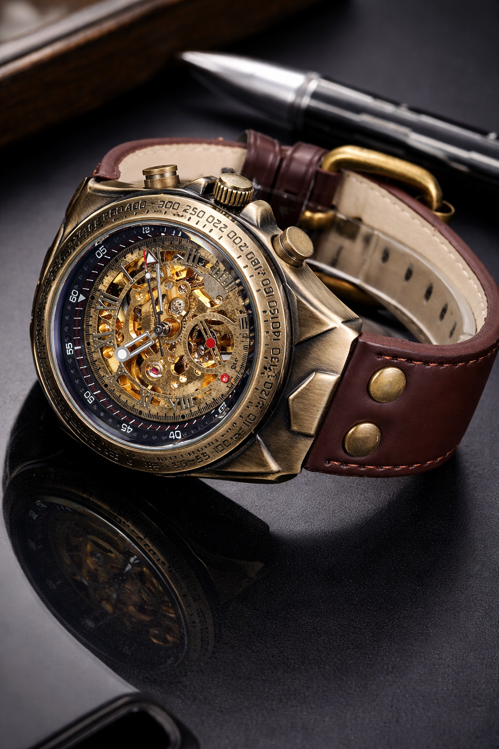 Skeleton Mechanical Watch