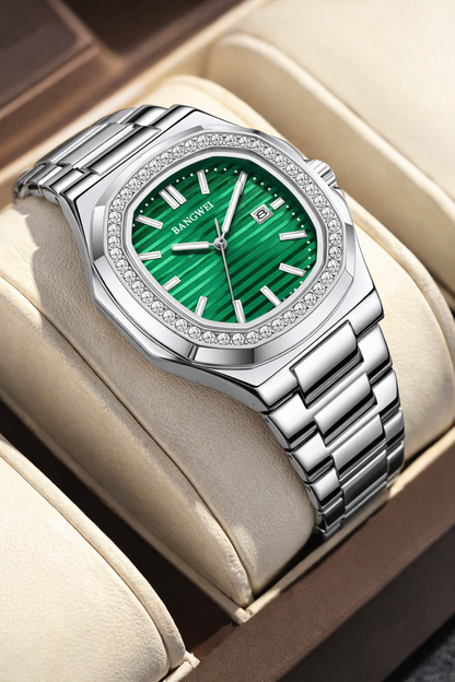 Luminous Luxury Quartz Watch