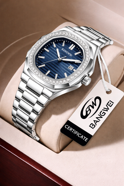 Luminous Luxury Quartz Watch