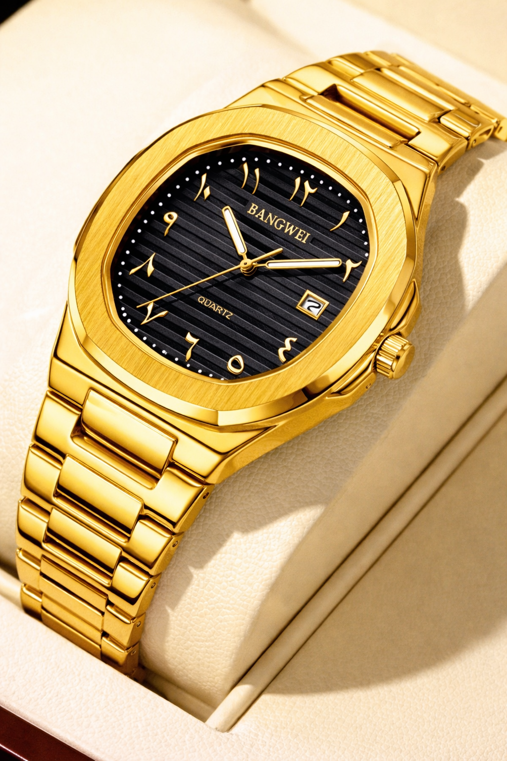 Luminous Luxury Quartz Watch