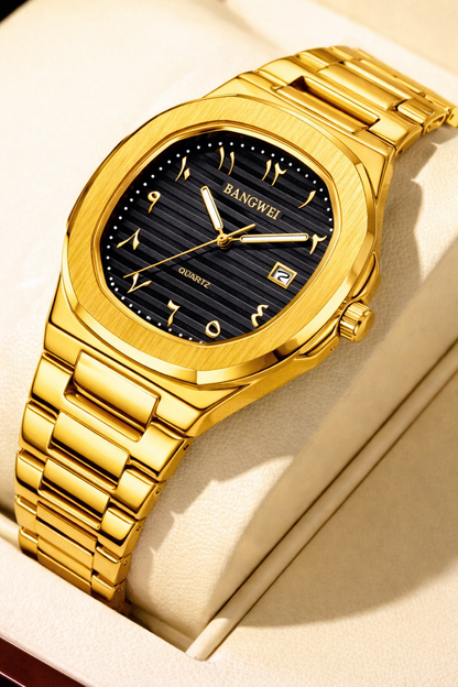 Luminous Luxury Quartz Watch